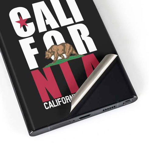 California Black Block Galaxy S23 Ultra Skin