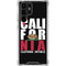 California Black Block Galaxy S24 Ultra Clear Case