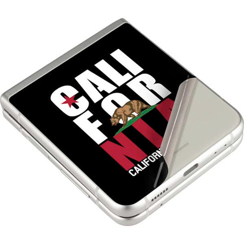 California Black Block Galaxy Z Flip3 5G Skin