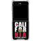 California Black Block Galaxy Z Flip5 5G Clear Case