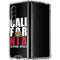 California Black Block Galaxy Z Fold4 5G Clear Case