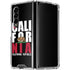 California Black Block Galaxy Z Fold4 5G Clear Case