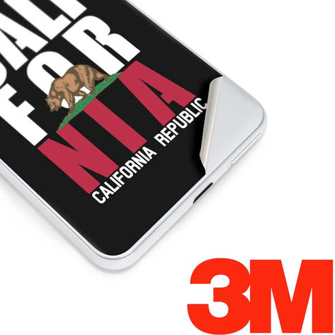 California Black Block Google Pixel 3 Skin