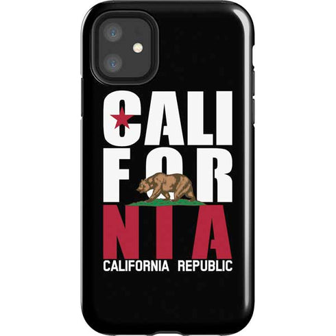 California Black Block iPhone 11 Impact Case
