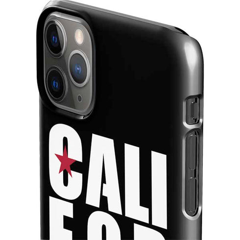 California Black Block iPhone 11 Pro Max Lite Case