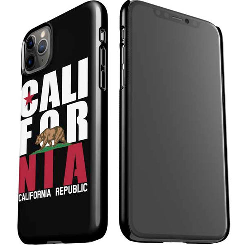 California Black Block iPhone 11 Pro Max Lite Case