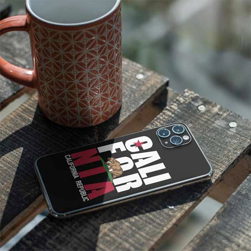 California Black Block iPhone 11 Pro Max Skin