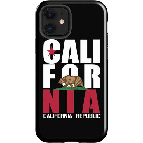 California Black Block iPhone 12 Impact Case