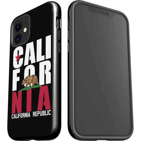 California Black Block iPhone 12 Impact Case