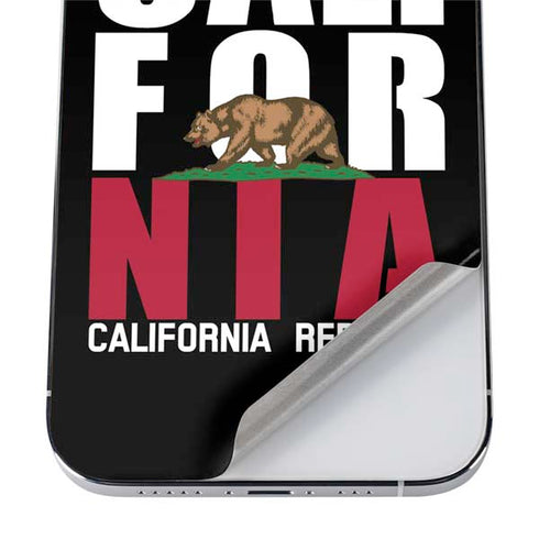 California Black Block iPhone 12 Pro Max Skin