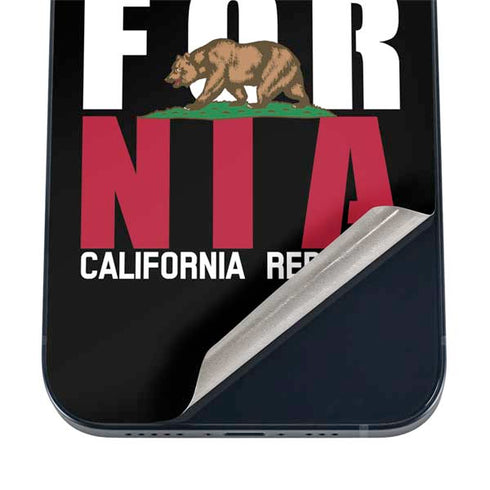 California Black Block iPhone 12 Skin