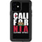 California Black Block iPhone 12 Waterproof Case