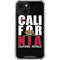 California Black Block iPhone 13 Mini Clear Case