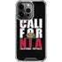 California Black Block iPhone 13 Pro Clear Case