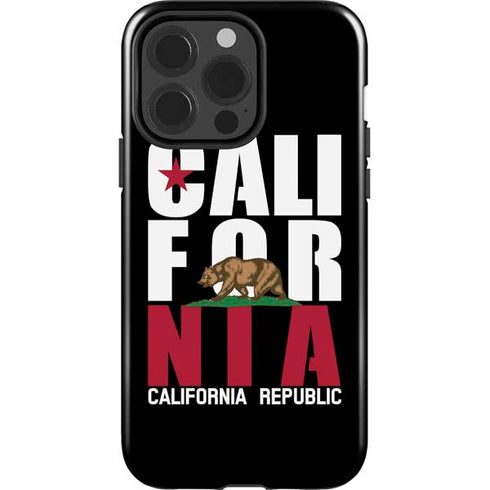 California Black Block iPhone 13 Pro Impact Case