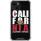 California Black Block iPhone 14 Clear Case