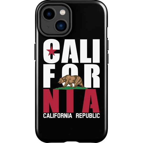California Black Block iPhone 14 Plus Impact Case