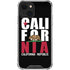 California Black Block iPhone 14 Plus Clear Case