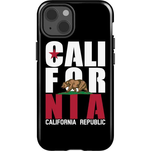 California Black Block iPhone 15 Impact Case