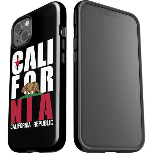 California Black Block iPhone 15 Impact Case