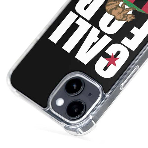 California Black Block iPhone 15 Plus MagSafe Case