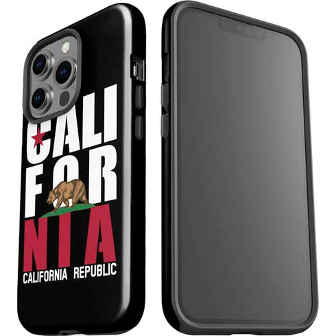 California Black Block iPhone 15 Pro Impact Case