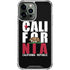 California Black Block iPhone 14 Pro Max Clear Case