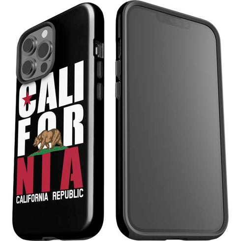 California Black Block iPhone 15 Pro Max Impact Case