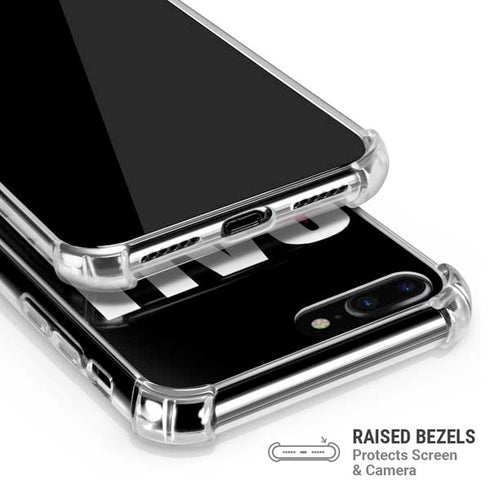 California Black Block iPhone 7/8 Plus Clear Case