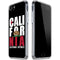 California Black Block iPhone SE (2nd & 3rd Gen) Clear Case