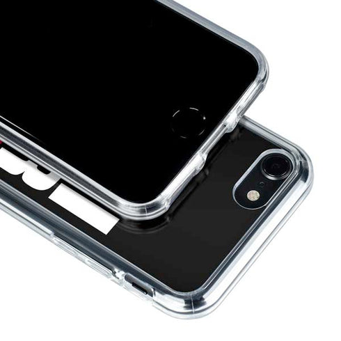 California Black Block iPhone SE (2nd & 3rd Gen) Clear Case