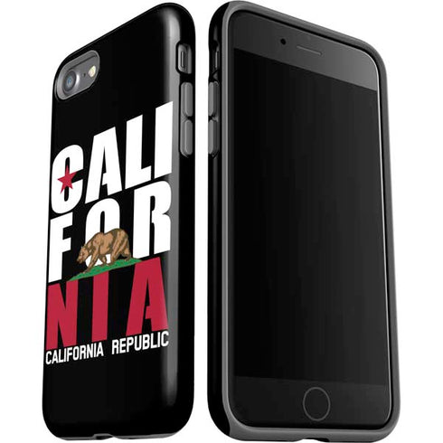 California Black Block iPhone SE (2nd & 3rd Gen) Pro Case