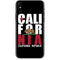 California Black Block iPhone X Skin