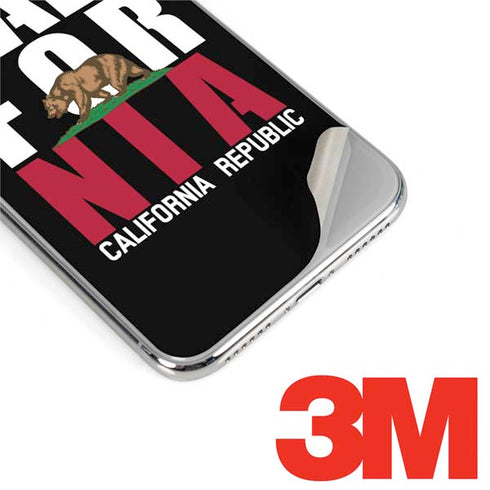 California Black Block iPhone XR Skin