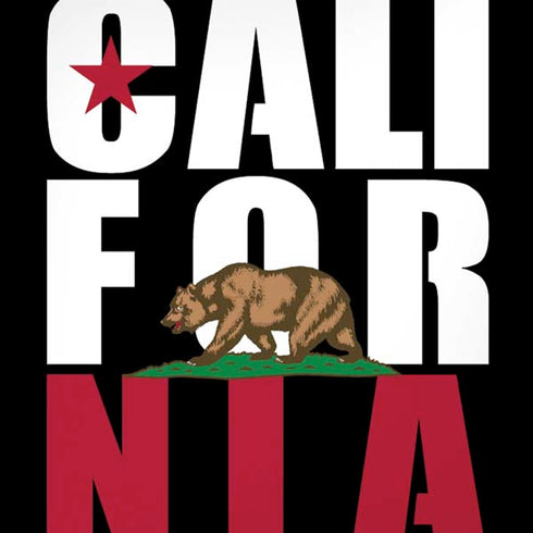 California Black Block iPhone XR Skin