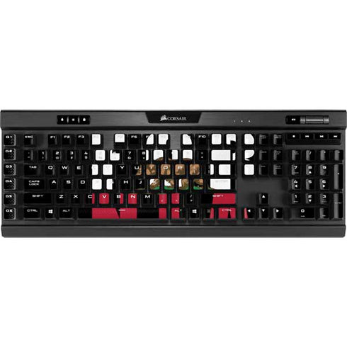 California Black Block K95 RGB PLATINUM Mechanical Gaming Keyboard Skin