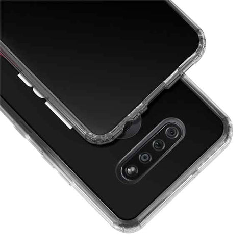 California Black Block LG K51/Q51 Clear Case