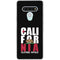 California Black Block LG Stylo 6 Clear Case