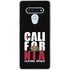 California Black Block LG Stylo 6 Clear Case