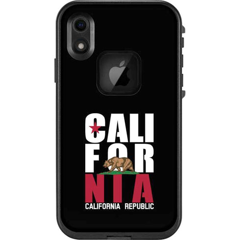 California Black Block LifeProof Fre iPhone Skin