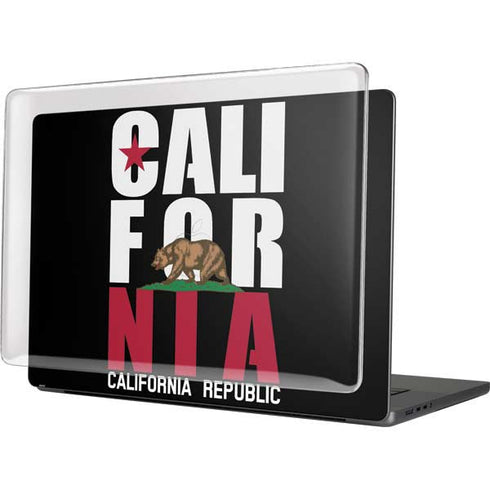 California Black Block MacBook Pro 16in (2021-25) Case plus Skin