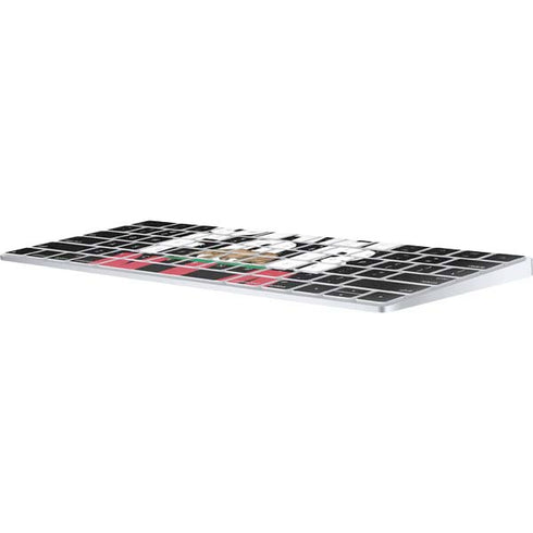 California Black Block Magic Keyboard Skin