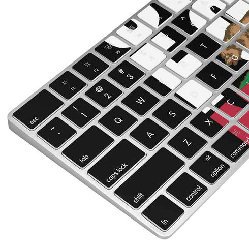 California Black Block Magic Keyboard Skin
