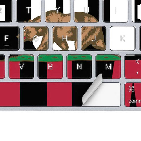 California Black Block Magic Keyboard Skin