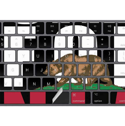 California Black Block Magic Keyboard with Numeric Keypad Skin