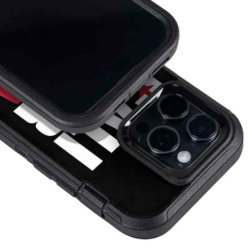 California Black Block Otterbox Defender iPhone Skin