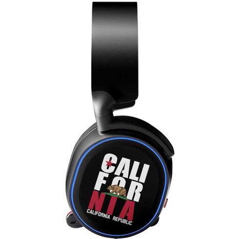 California Black Block SteelSeries Arctis 5 Skin