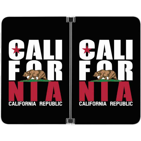 California Black Block Surface Duo Skin