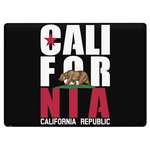 California Black Block Surface Laptop 2 Skin