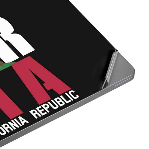 California Black Block Surface Laptop 4 15in Skin